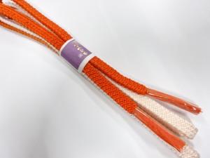 未使用品　正絹　手組帯締め